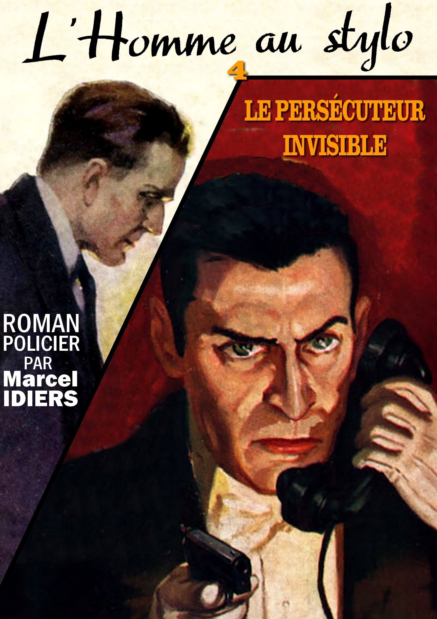 Couverture ebook de Le persécuteur invisible, de Marcel Idiers