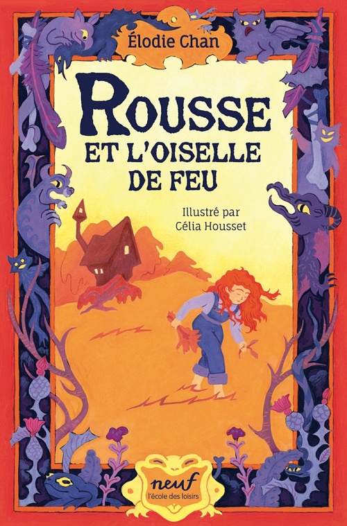 ebook cover of Rousse et l'oiselle de feu, by Élodie Chan