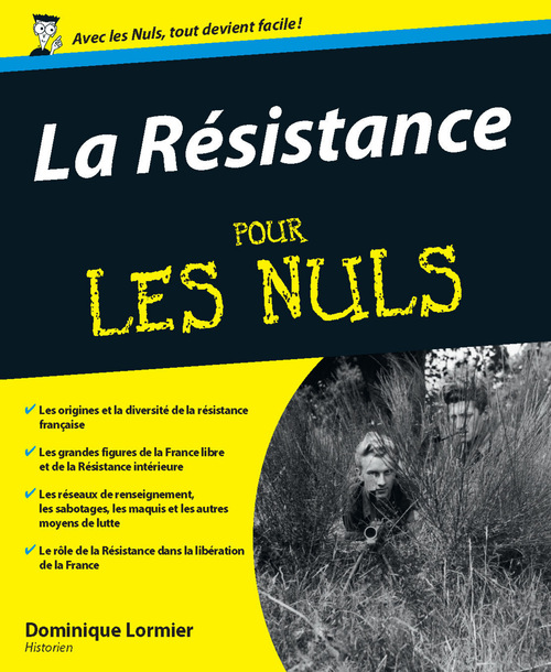 ebook cover of La Résistance pour les nuls, by Dominique Lormier