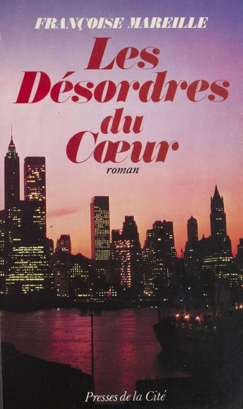 Couverture ebook de Les Désordres du coeur, de Mareille/F