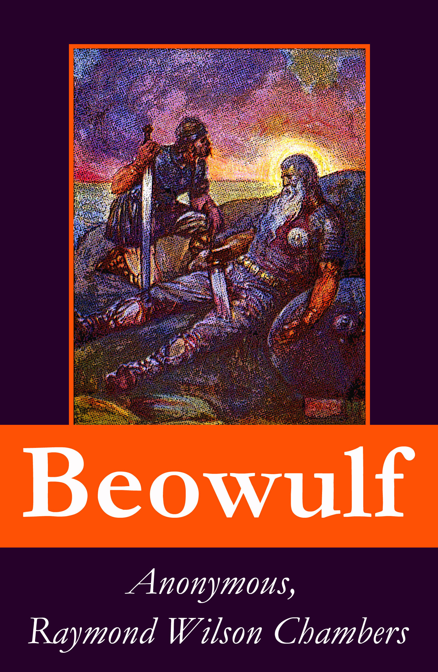 Couverture ebook de Beowulf, de Anonymous, Raymond  Wilson Chambers