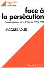 Couverture ebook de Face à la persécution, de Jacques Adler