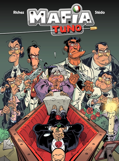 Couverture ebook de Mafia tuno - Tome 1 - Repose en pègre !, de Hervé Richez, Stédo