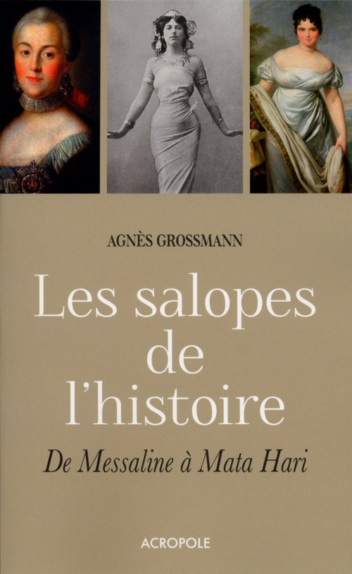 Couverture ebook de Les Salopes de l'histoire, de Agnès Grossmann