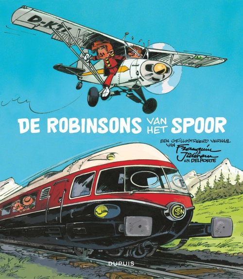 ebook cover of De Robinsons van het spoor, by Delporte, Jidéhem