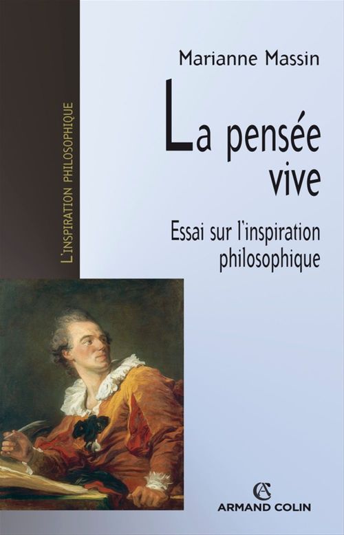 Couverture ebook de La pensée vive, de Marianne Massin