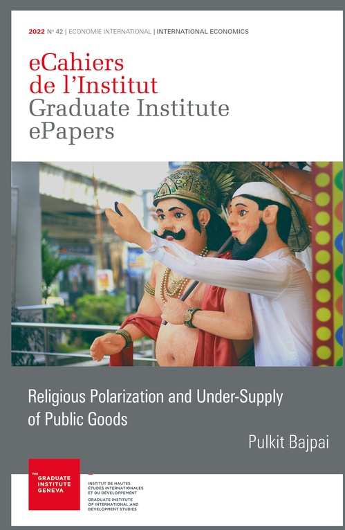 Couverture ebook de Religious Polarization and Under-Supply of Public Goods, de Pulkit Bajpai