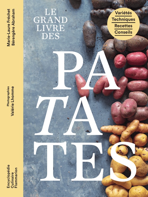 Couverture ebook de Le grand livre des patates, de Marie-Laure Fréchet