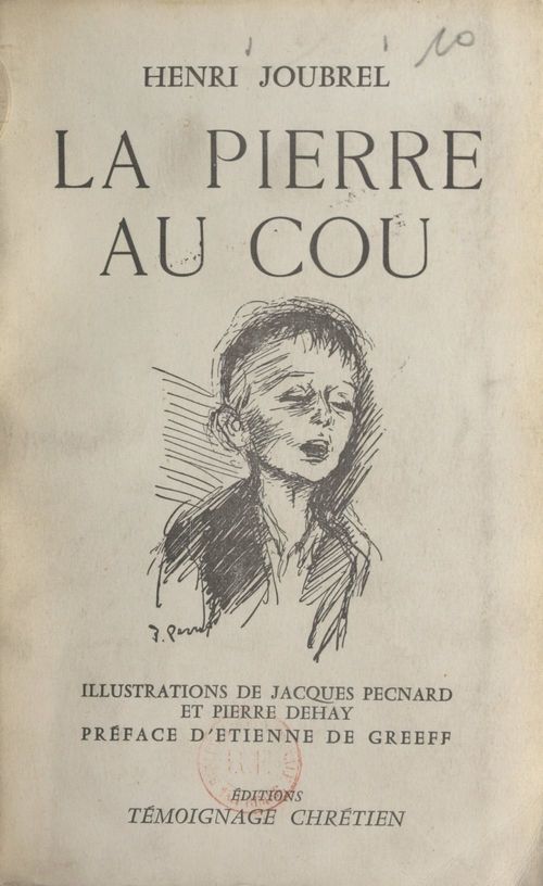 ebook cover of La pierre au cou, by Henri Joubrel
