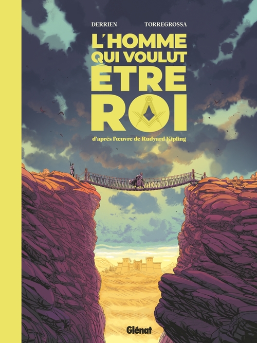 Couverture ebook de L'Homme qui voulut être roi, de Rémi Torregrossa