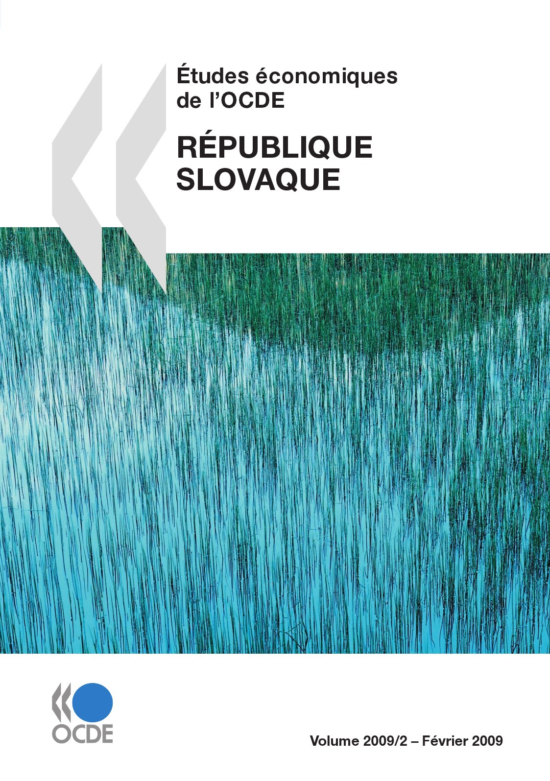 Couverture ebook de Études économiques de l'OCDE : République Slovaque 2009, de Collectif