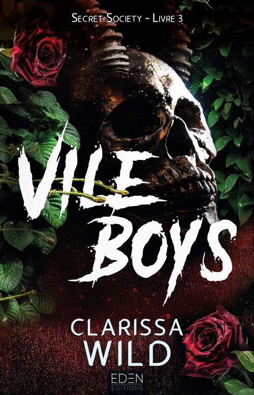 Couverture ebook de Secret society T3, de Clarissa Wild