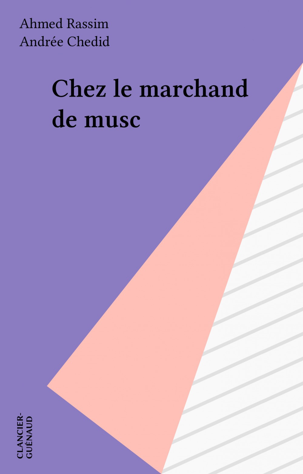 Couverture ebook de Chez le marchand de musc, de Ahmed Rassim