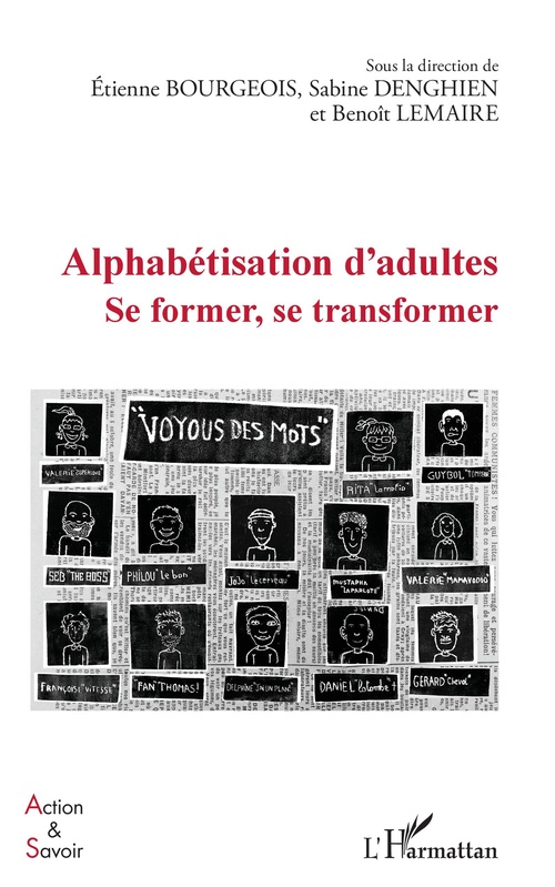 Couverture ebook de Alphabétisation d'adultes, de Etienne Bourgeois, Sabine Denghien, Benoît Lemaire