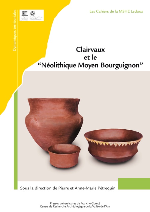 Couverture ebook de Clairvaux et le « Néolithique Moyen Bourguignon », de