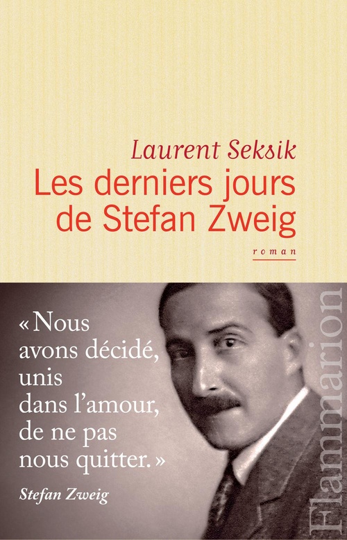 Couverture ebook de Les derniers jours de Stefan Zweig, de Laurent Seksik