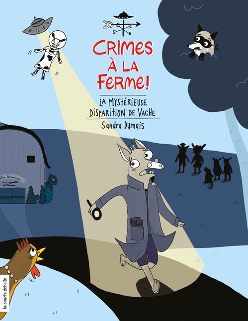ebook cover of La mystérieuse disparition de Vache, by Sandra Dumais, Fabrice Colin, Antoine Brivet