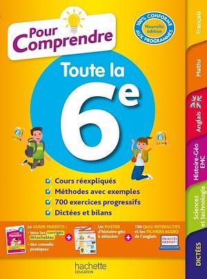 ebook cover of Pour Comprendre Toutes Les Matières 6E, by Blanc/Michoux/Lisle