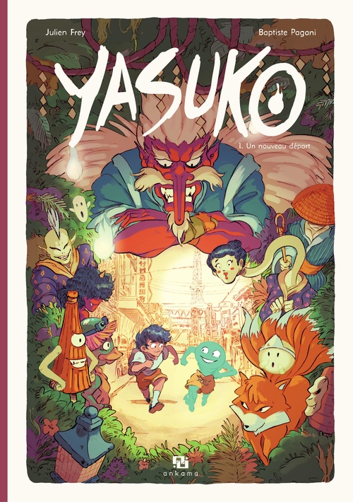 Couverture ebook de Yasuko - Tome 1 - Un nouveau départ, de Julien Frey