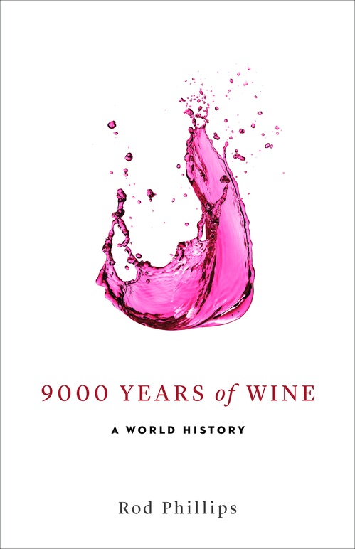 ebook cover of 9000 Years of Wine, by Rod Phillips