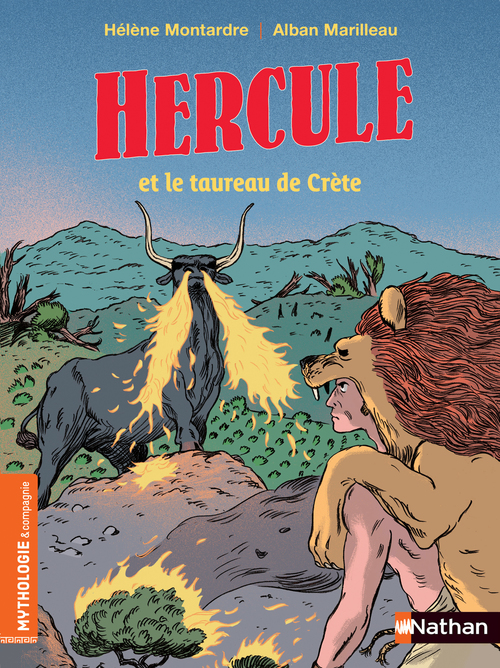 Couverture ebook de Hercule et le taureau de Crète, de Hélène Montardre