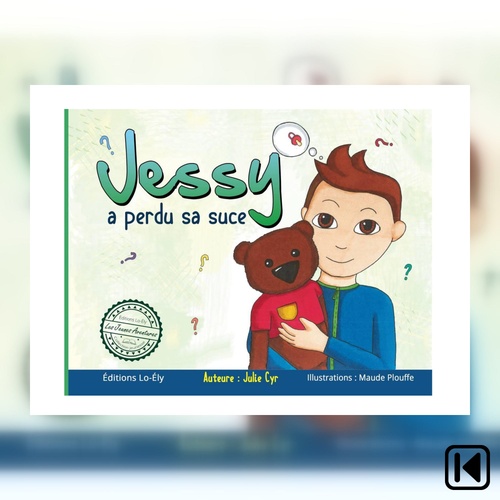 Couverture audiobook de Jessy a perdu sa suce, de Julie Cyr