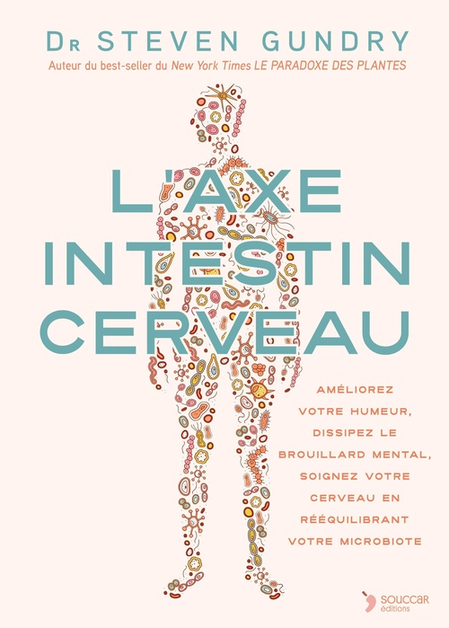 Couverture ebook de L'axe intestin cerveau, de Steven Gundry