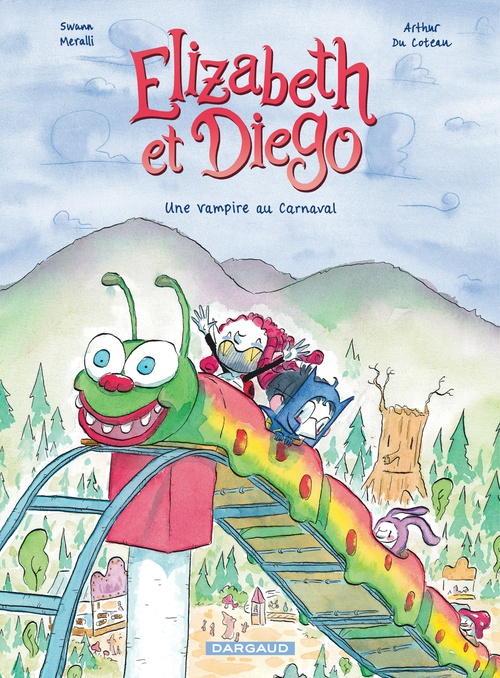 ebook cover of Elizabeth et Diego - Tome 2 - Une vampire au carnaval, by Swann Meralli