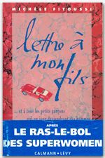 ebook cover of Lettre à mon fils, by Michèle Fitoussi