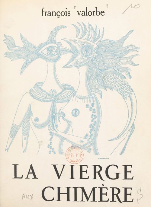 Couverture ebook de La vierge aux chimères, de Francois Valorbe