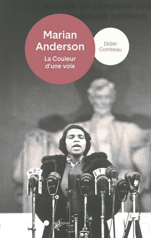 Couverture ebook de Marian Anderson, de Didier Combeau