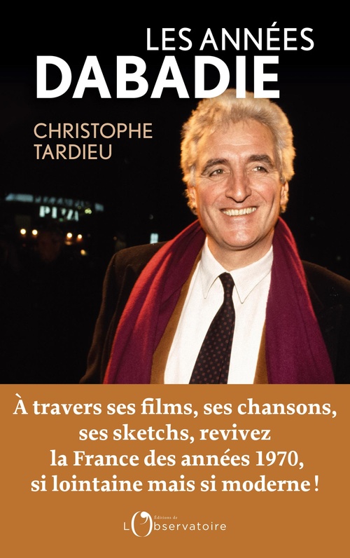 Couverture ebook de Les Années Dabadie, de Christophe Tardieu