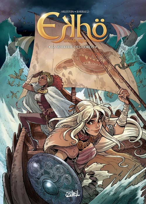Couverture ebook de Ekhö Monde Miroir T12 - La Walkyrie des fjords, de Christophe Arleston