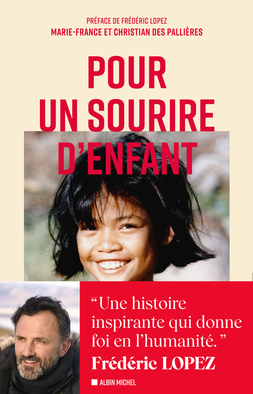 Couverture ebook de Pour un sourire d'enfant, de Christian Des pallières, Marie-france Des pallières
