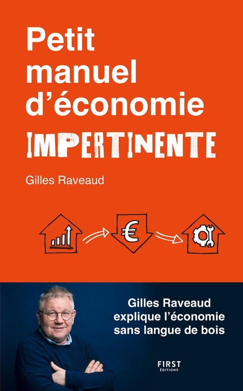 Couverture ebook de Petit manuel d'économie impertinente, de Gilles Raveaud