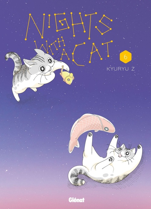 ebook cover of Nights With A Cat - Tome 06, by Kyuryu Z