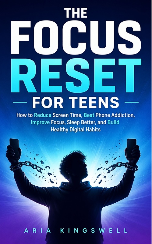 ebook cover of The Focus Reset for Teens, by Aria Kingswell
