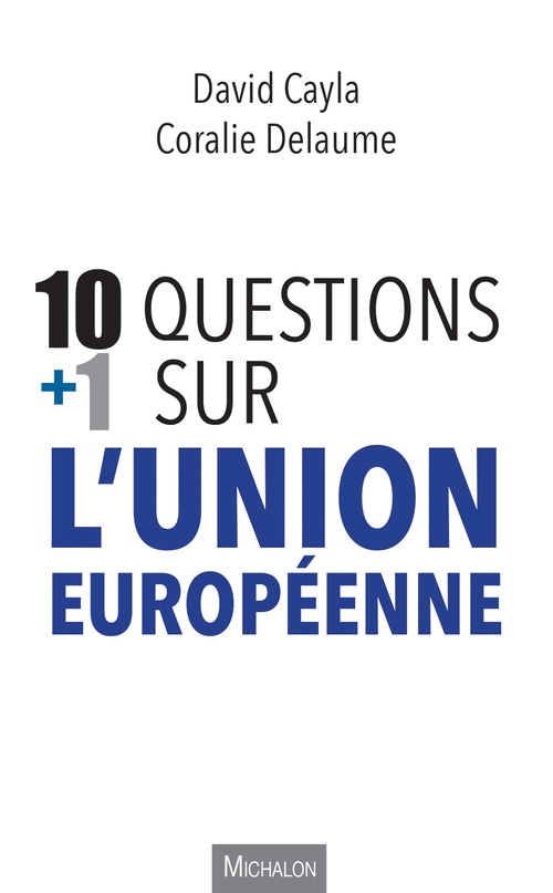 ebook cover of 10+1 questions sur l'Union européenne, by David Cayla, Coralie Delaume