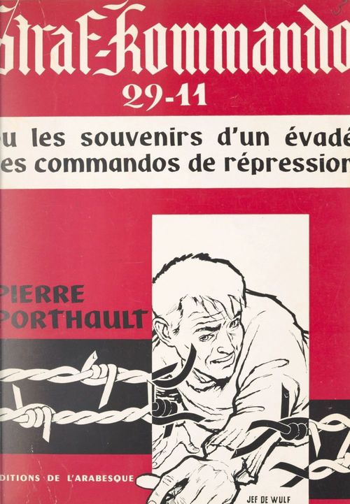 ebook cover of Straf Kommando 29-11, by Pierre Porthault