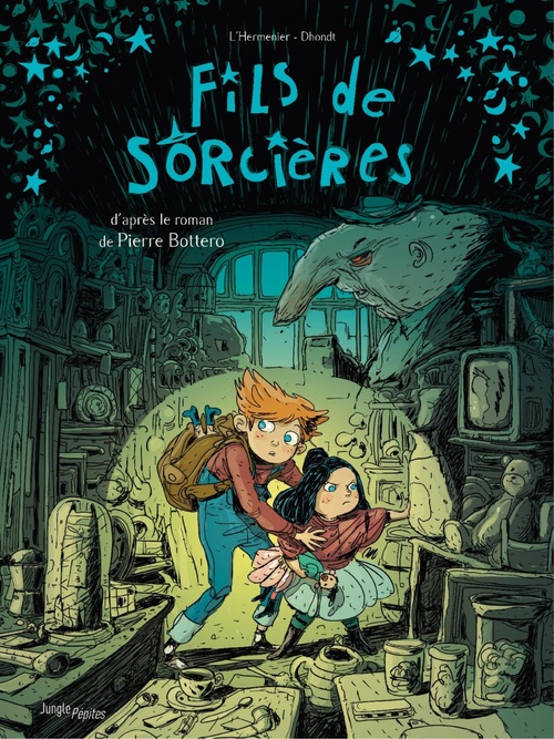 Couverture ebook de Fils de sorcières - Tome 1, de Maxe l'Hermenier, Steven Dhonhdt