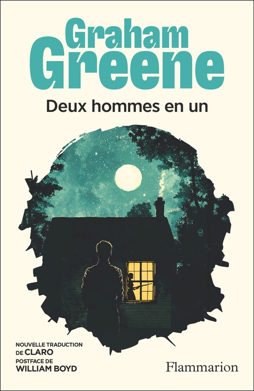 ebook cover of Deux hommes en un, by Graham Greene