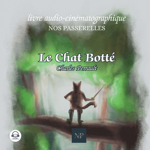 Couverture audiobook de Le chat botté, de Charles Perrault