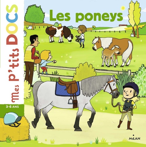 Couverture ebook de Les poneys, de Stéphanie Ledu