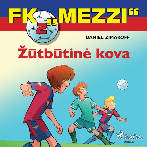 audiobook cover of FK "Mezzi" 2.  Zutbutine kova, by Daniel Zimakoff