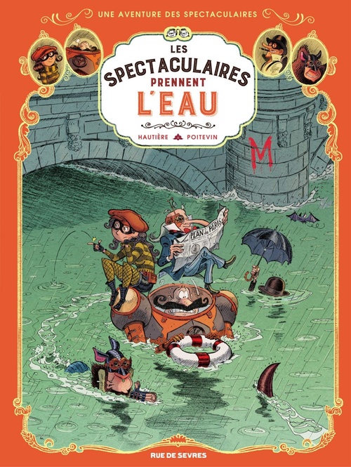 ebook cover of Les spectaculaires prennent l'eau, by Régis Hautière, Arnaud Poitevin