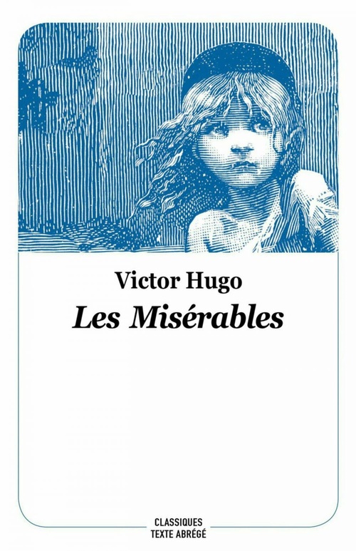 ebook cover of Les misérables, by Victor Hugo