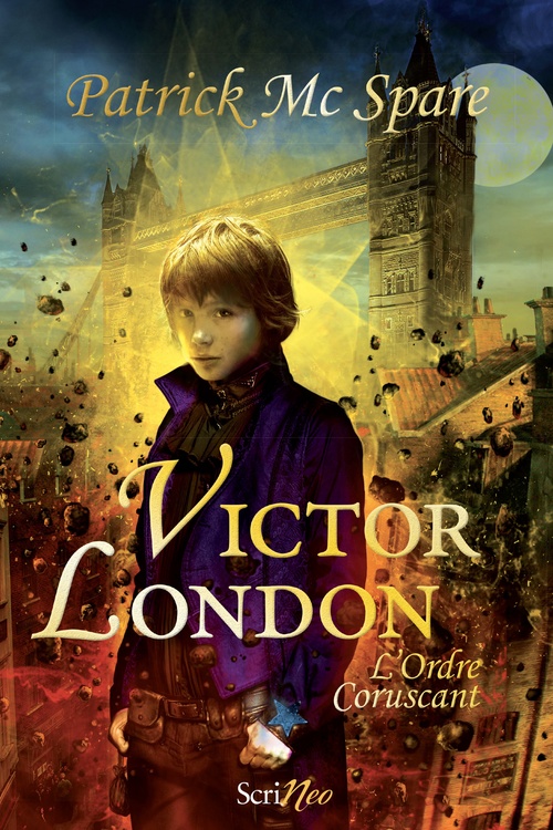 Couverture ebook de Victor London - La nuit du soleil noir, de Patrick McSpare
