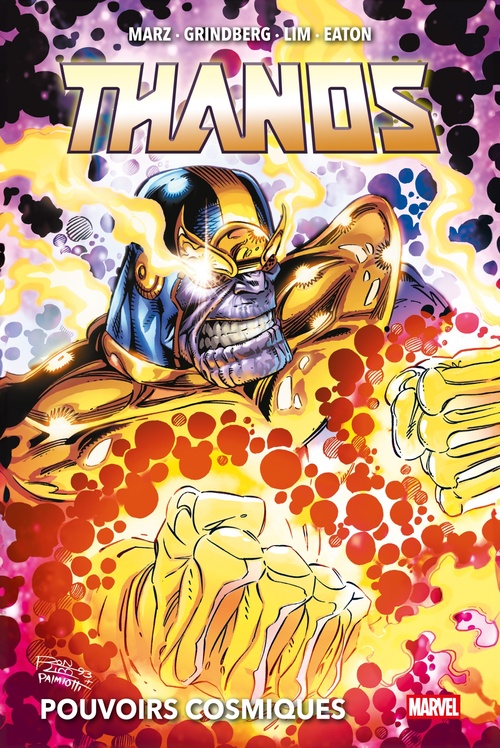 Couverture ebook de Thanos : Pouvoirs Cosmiques, de Ron Marz