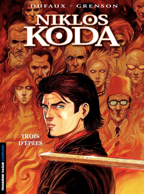 Couverture ebook de Niklos Koda - Tome 10 - Trois d'épées, de Jean Dufaux, Olivier Grenson
