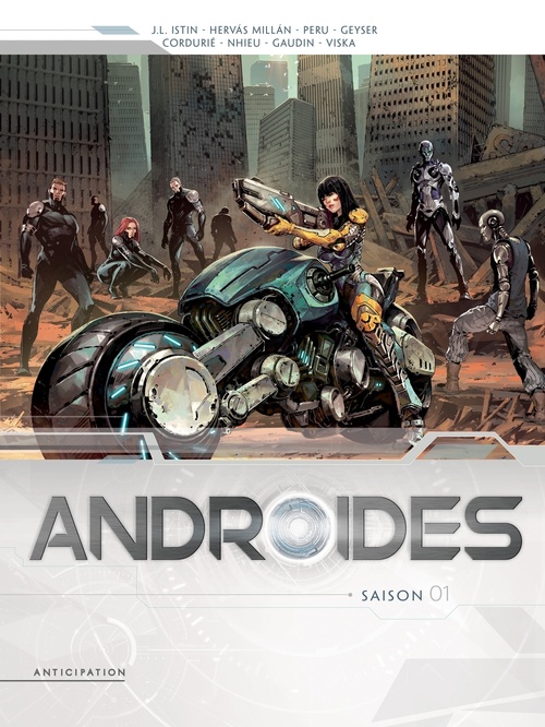 ebook cover of Androïdes - Intégrale T01 à T04 - Androïdes, by Collectif